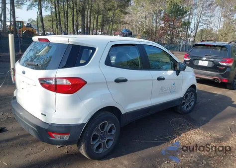2019 Ford Ecosport S from USA, damaged, VIN MAJ3S2FE2KC274815